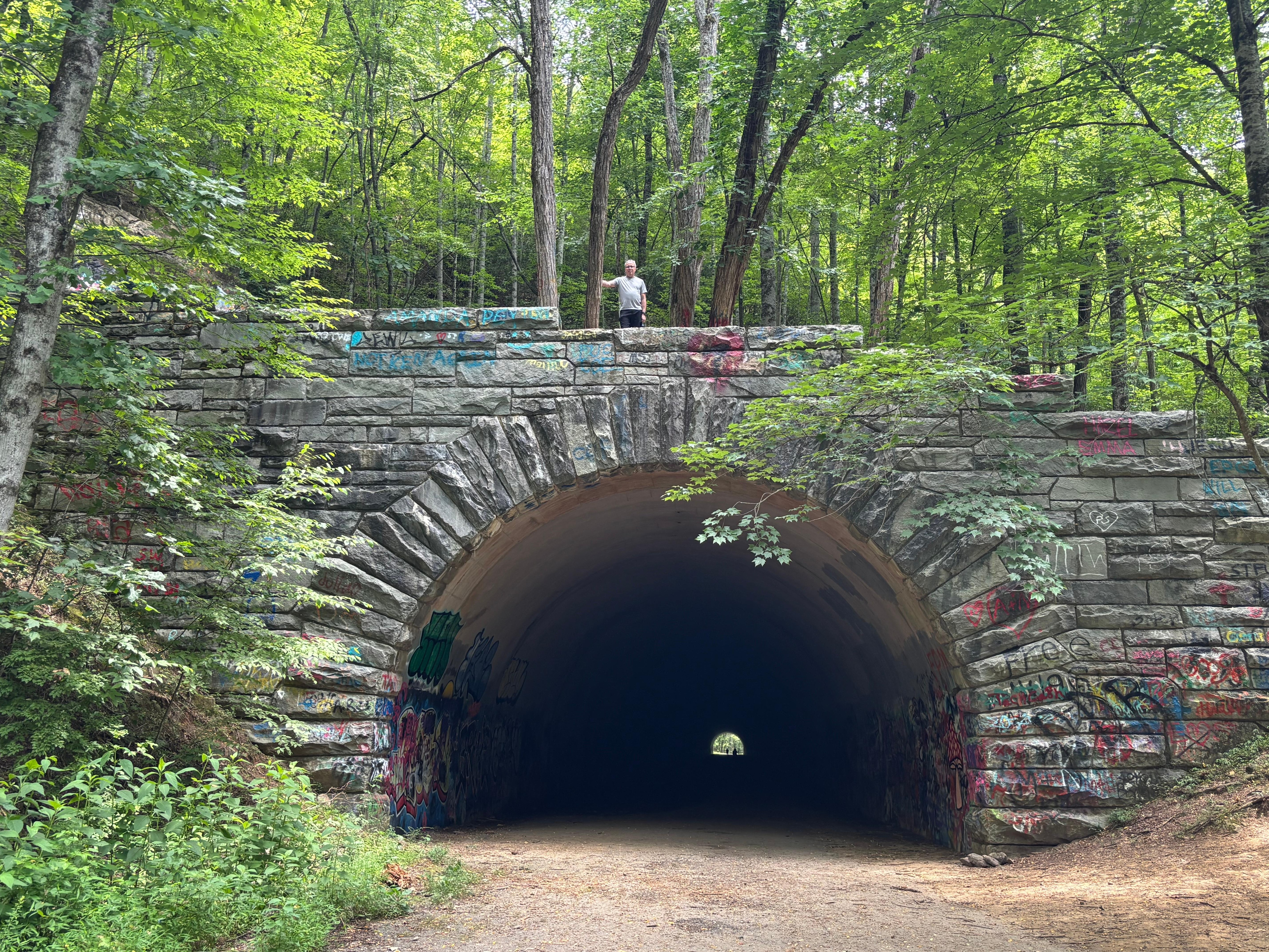 Road to nowhere in Cherokee Nc