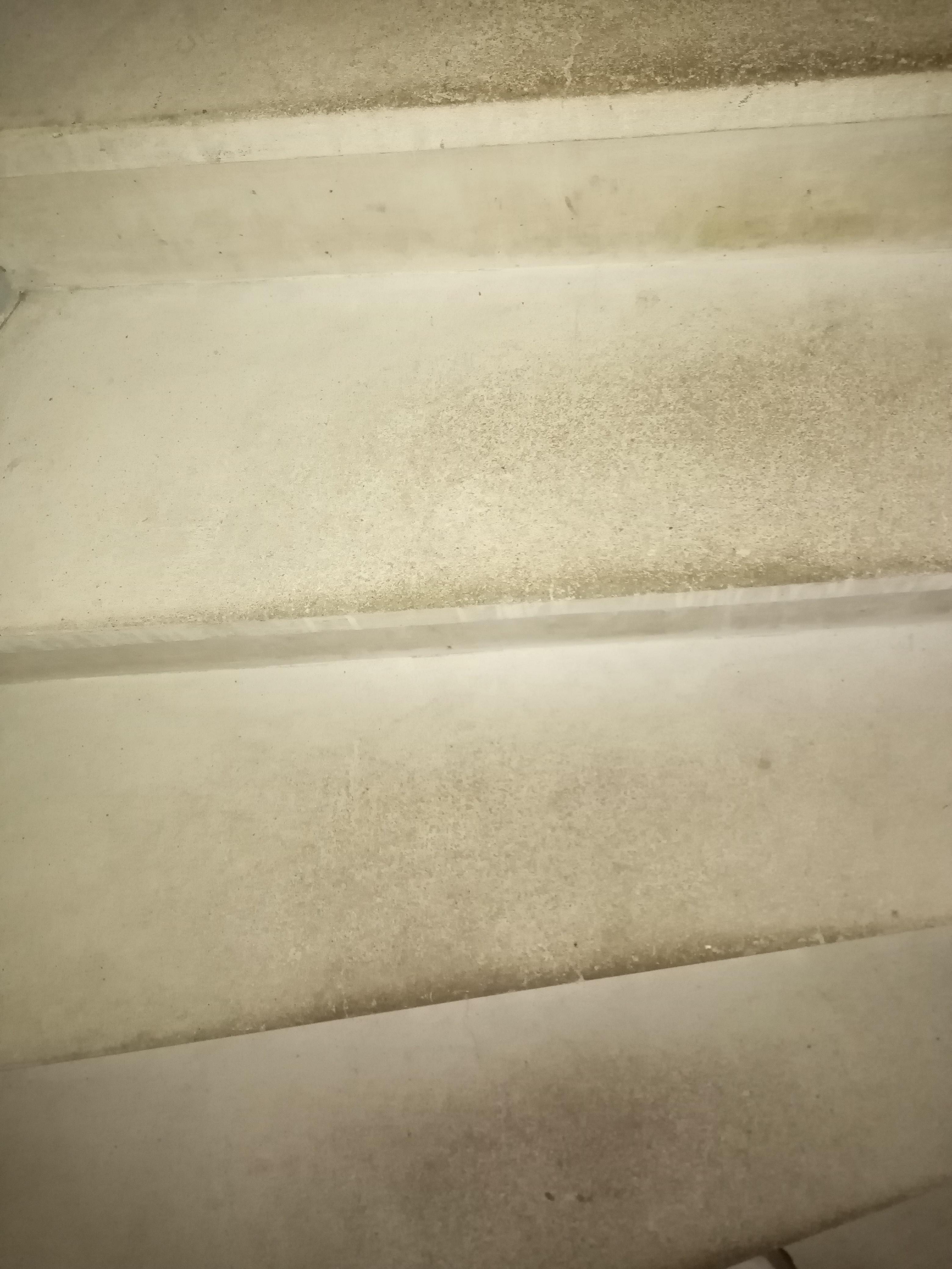 Propreté de l'escalier 