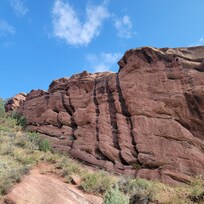 Red rocks hiking
