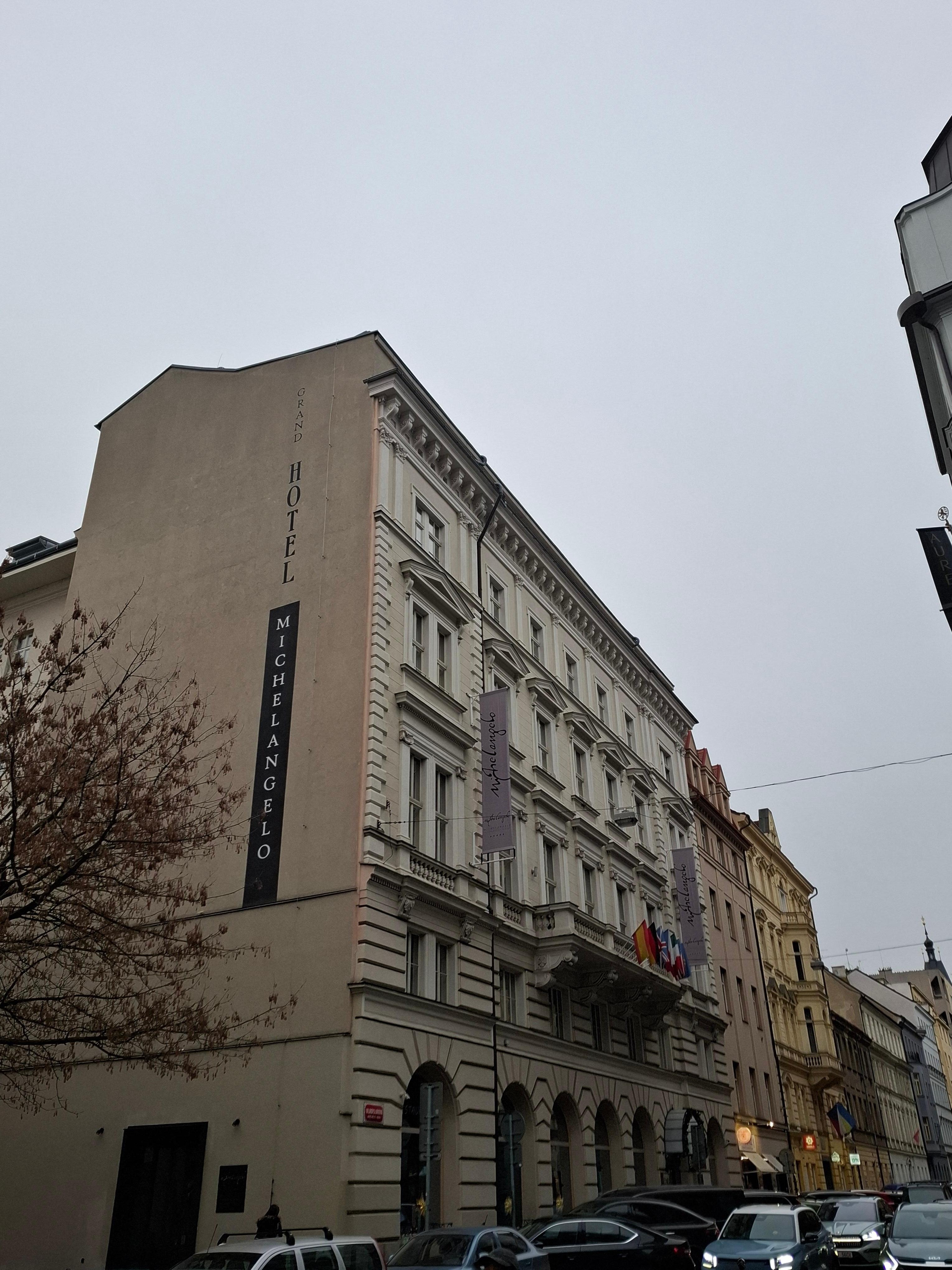 The hotel. Central but quiet area