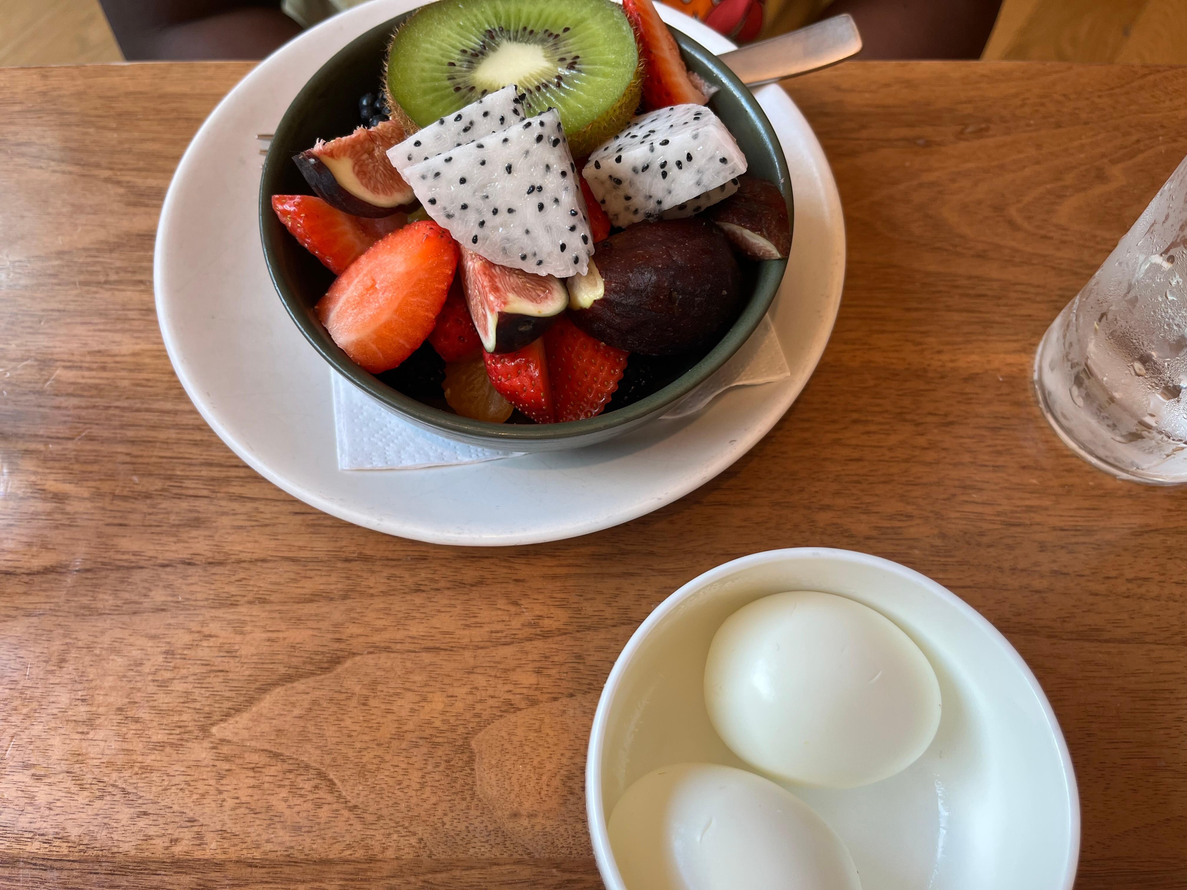 Healthy tasteful breakfast