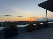 Roof top sunset