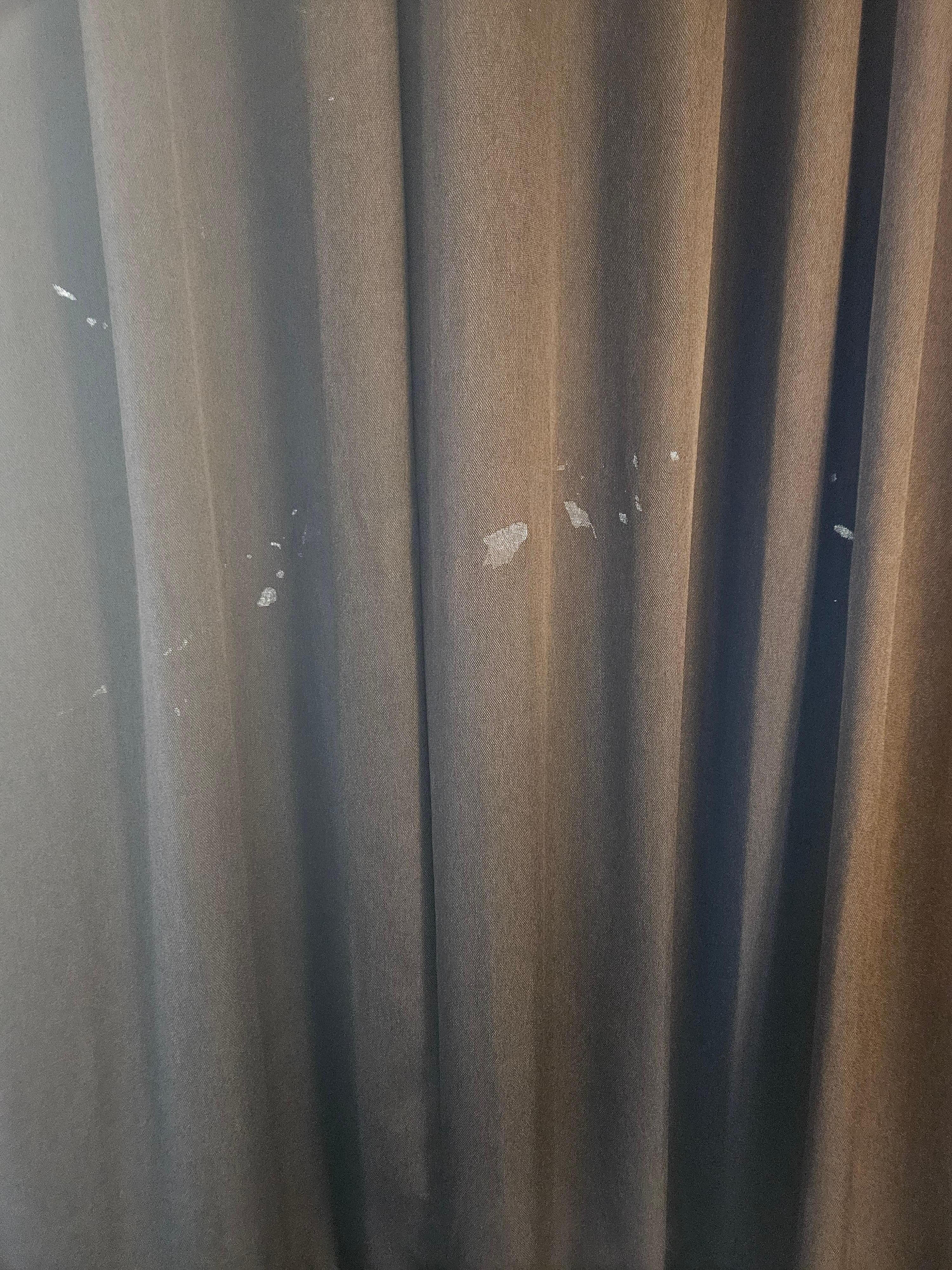 Holes in the curtains