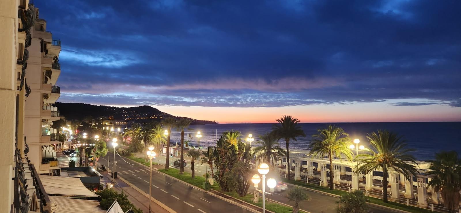 View standing on balcony on 2nd (Actually 3rd) floor room looking east.
