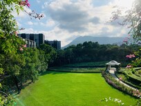 陽台就可遠眺中央山脈