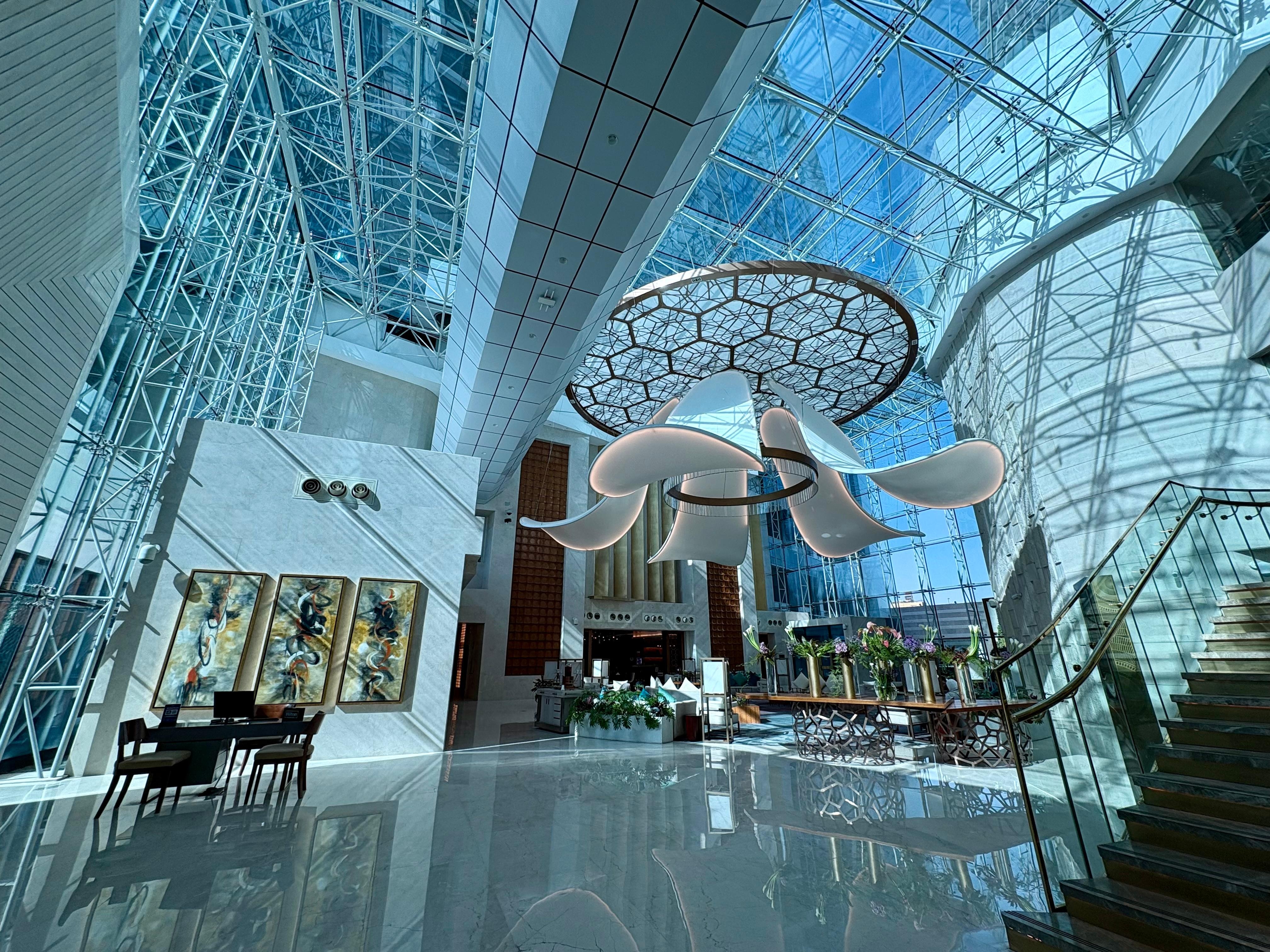 Hotel lobby
