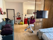 Sunset from the kitchen