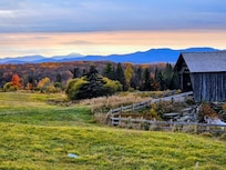 Apple picking in Vermont