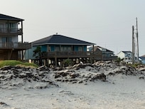 View from beach