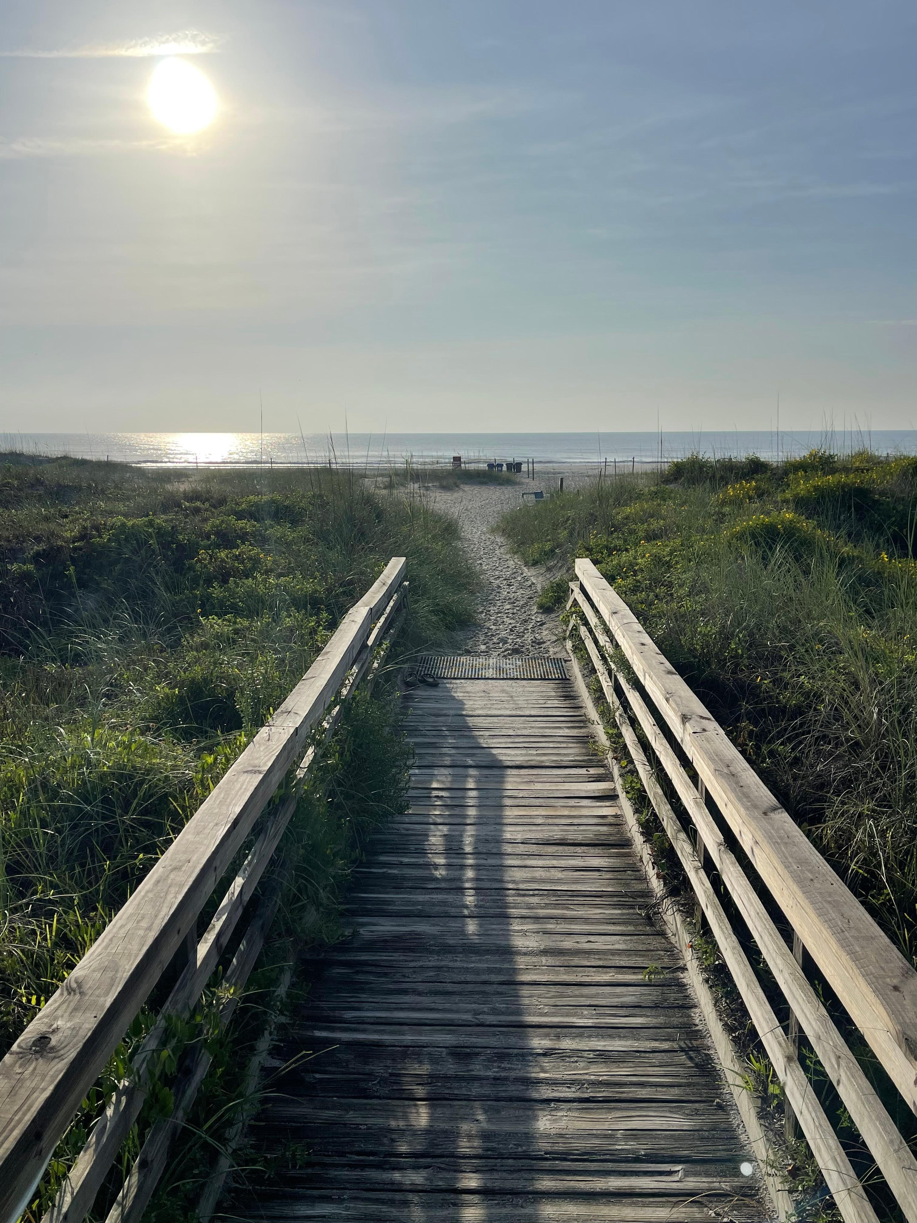 Beach entrance