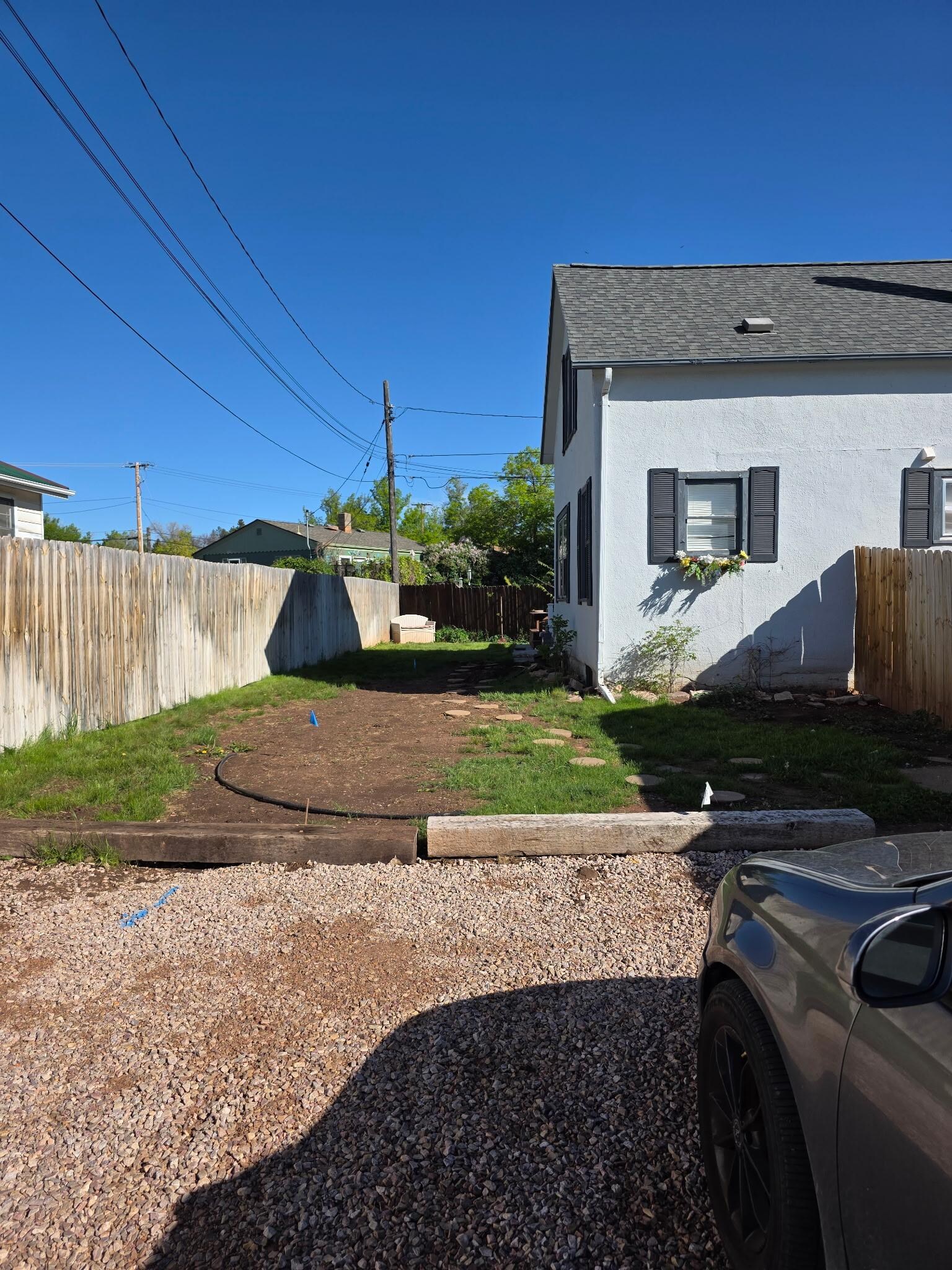 Further few of left side of the house