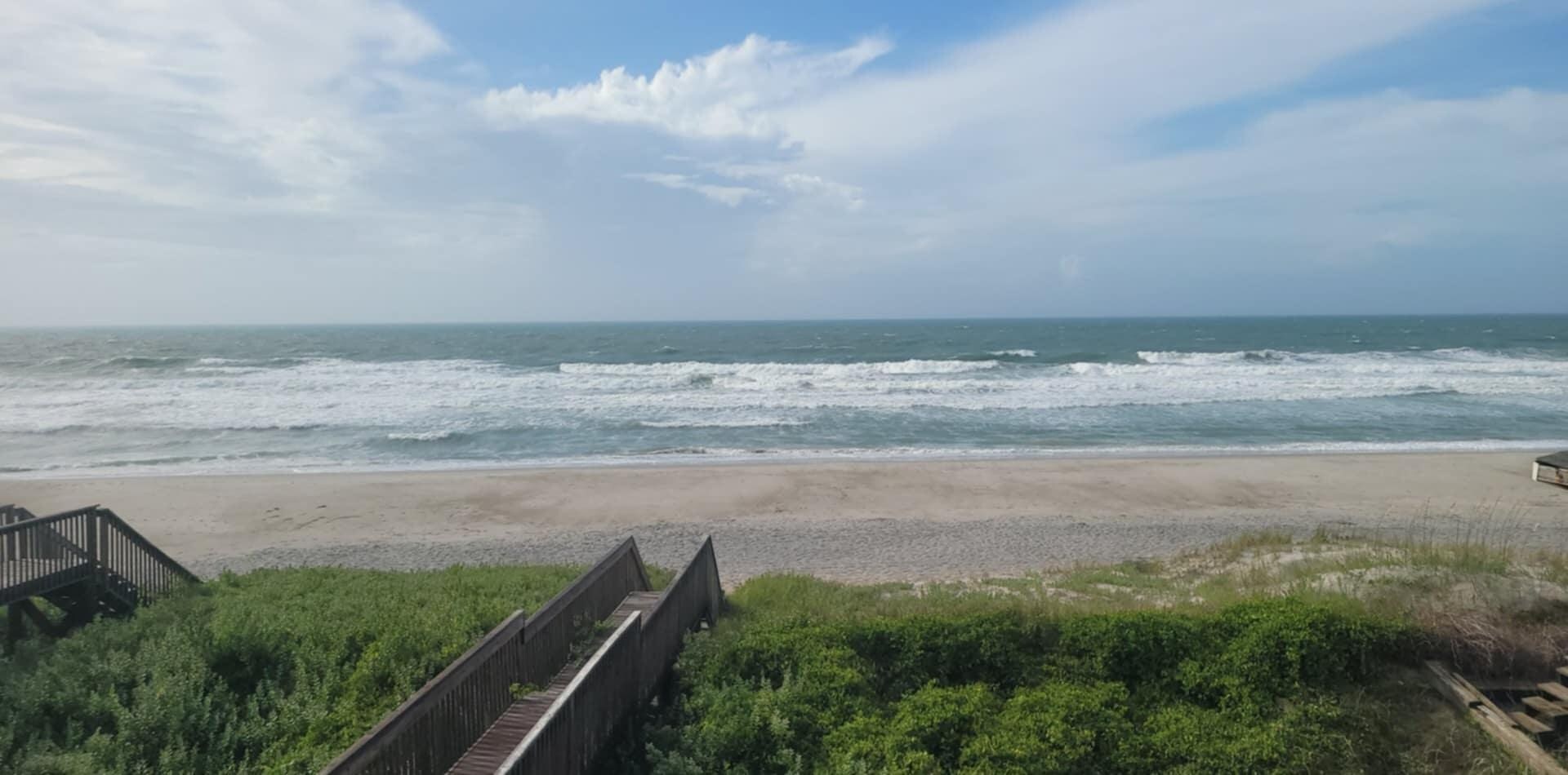 Beautiful day after tropical storm Chantal