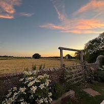 Stunning pub garden