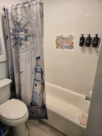 No problems with hot water. We were on 3rd floor.