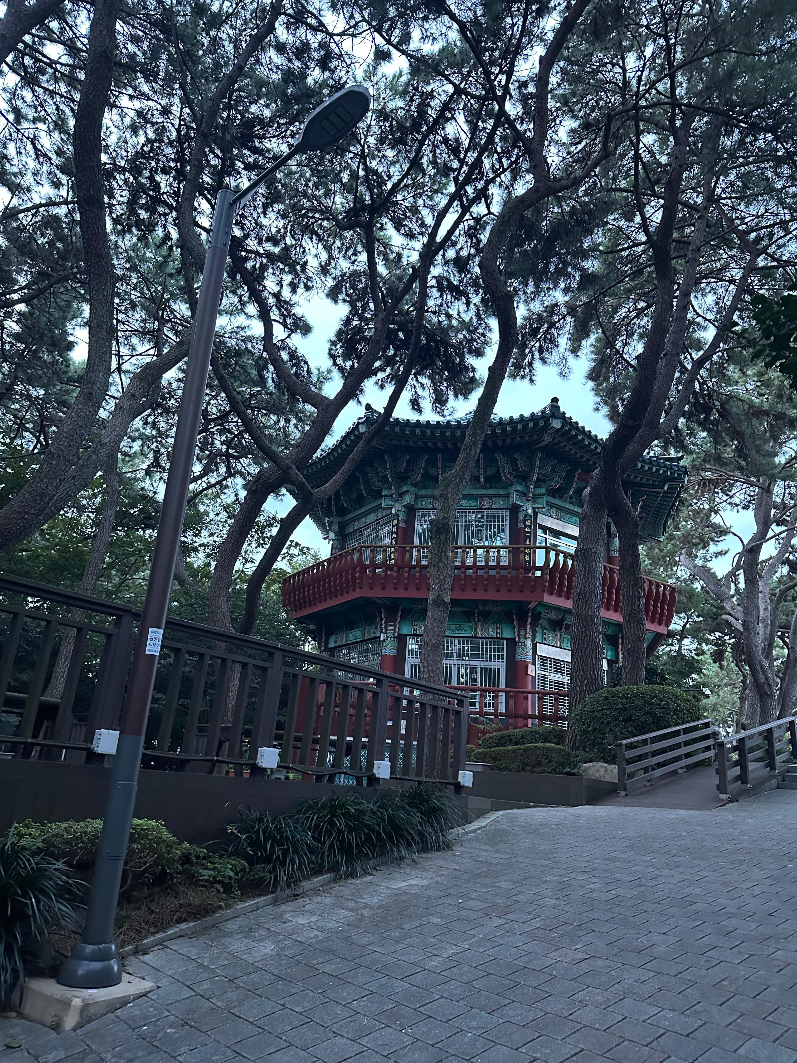 Camellia island which located right next to hotel. 