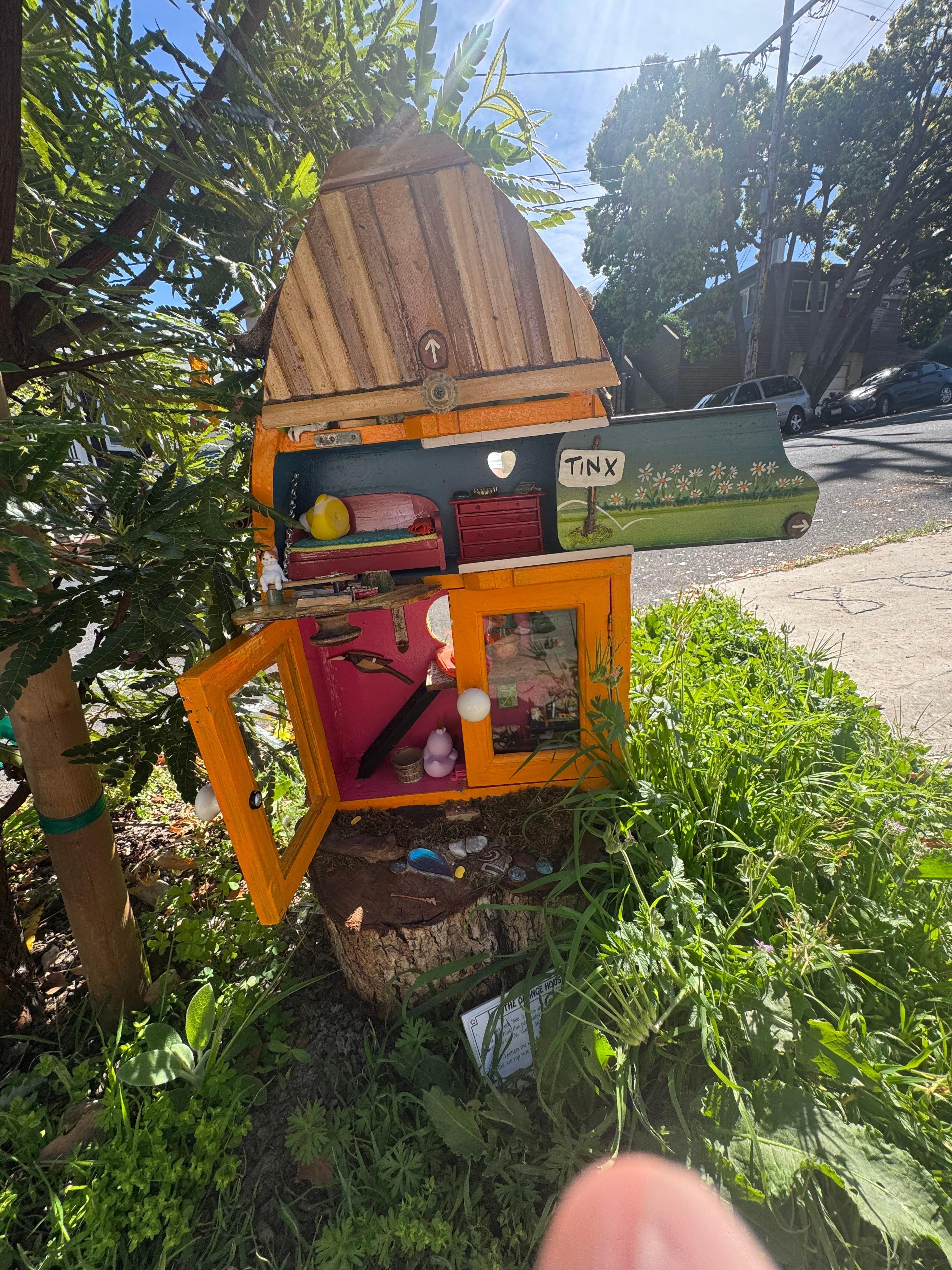 Washington Ave fairy house sample