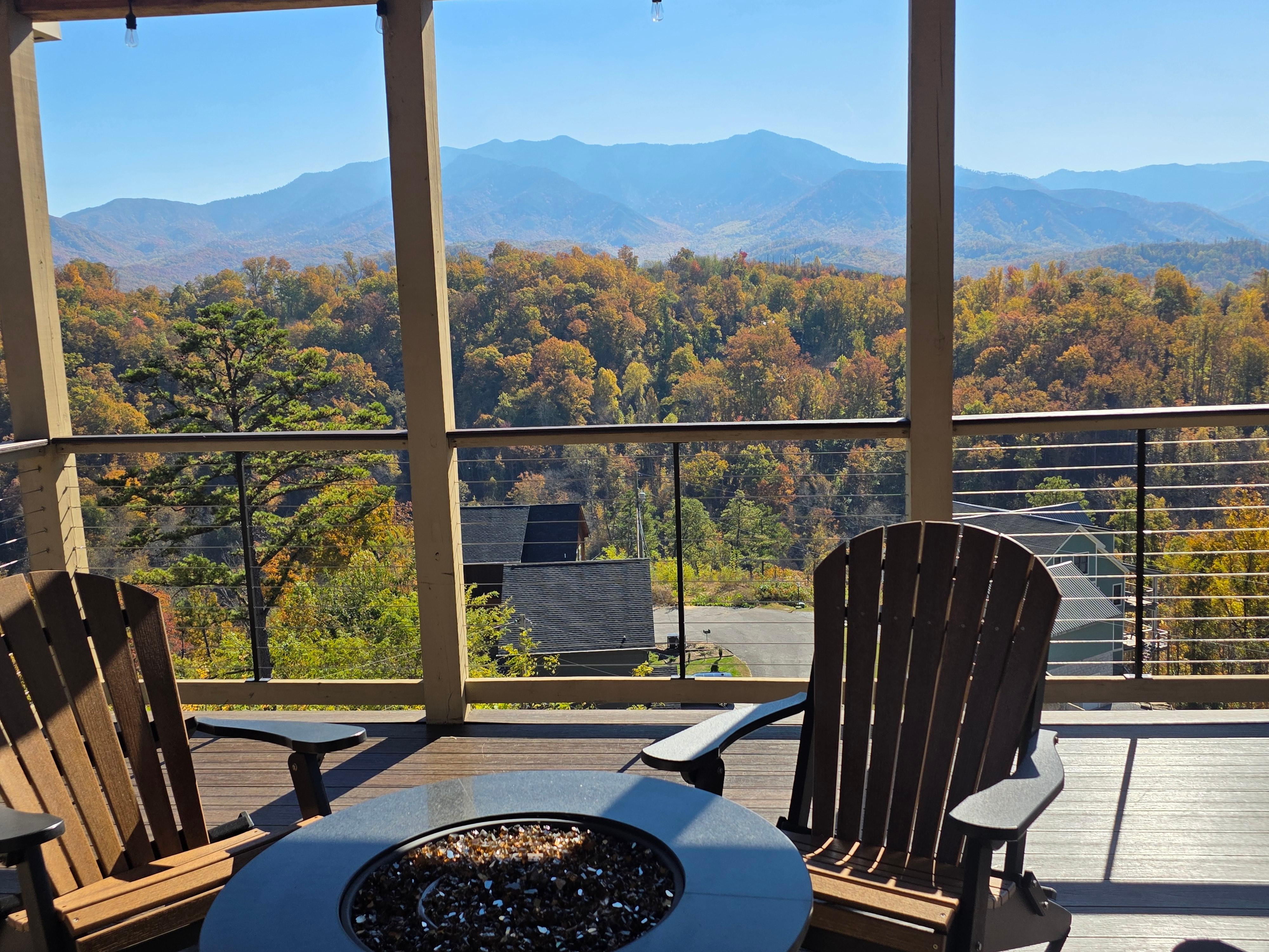 Picture is taken from our bedroom.