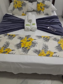 A cama que passei a noite.