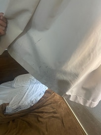 Bolor e sujeira que só vimos no dia seguinte