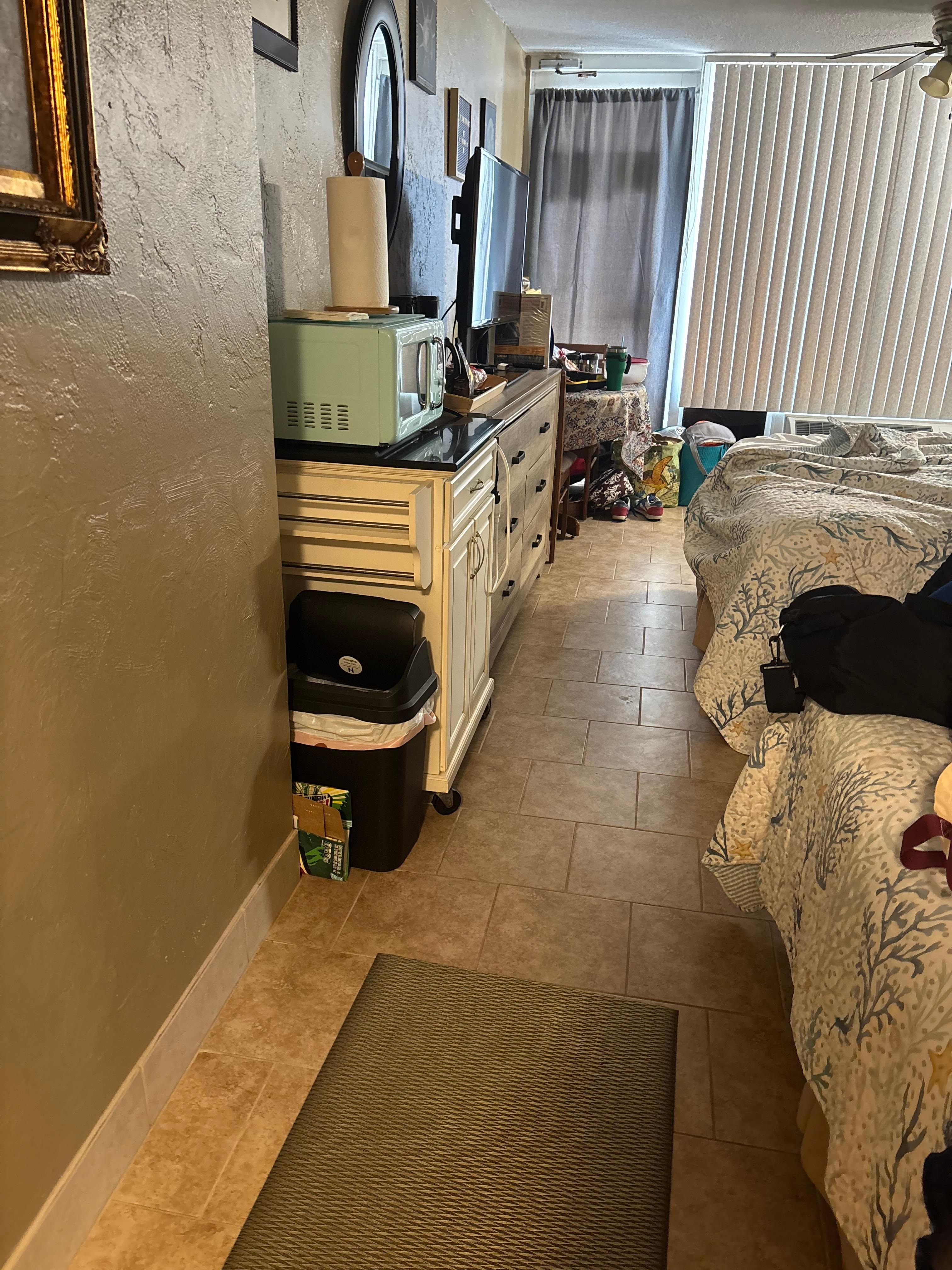 View from the front door