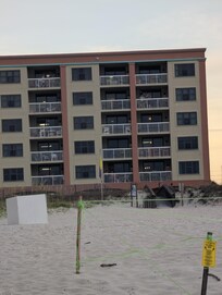 From beach side