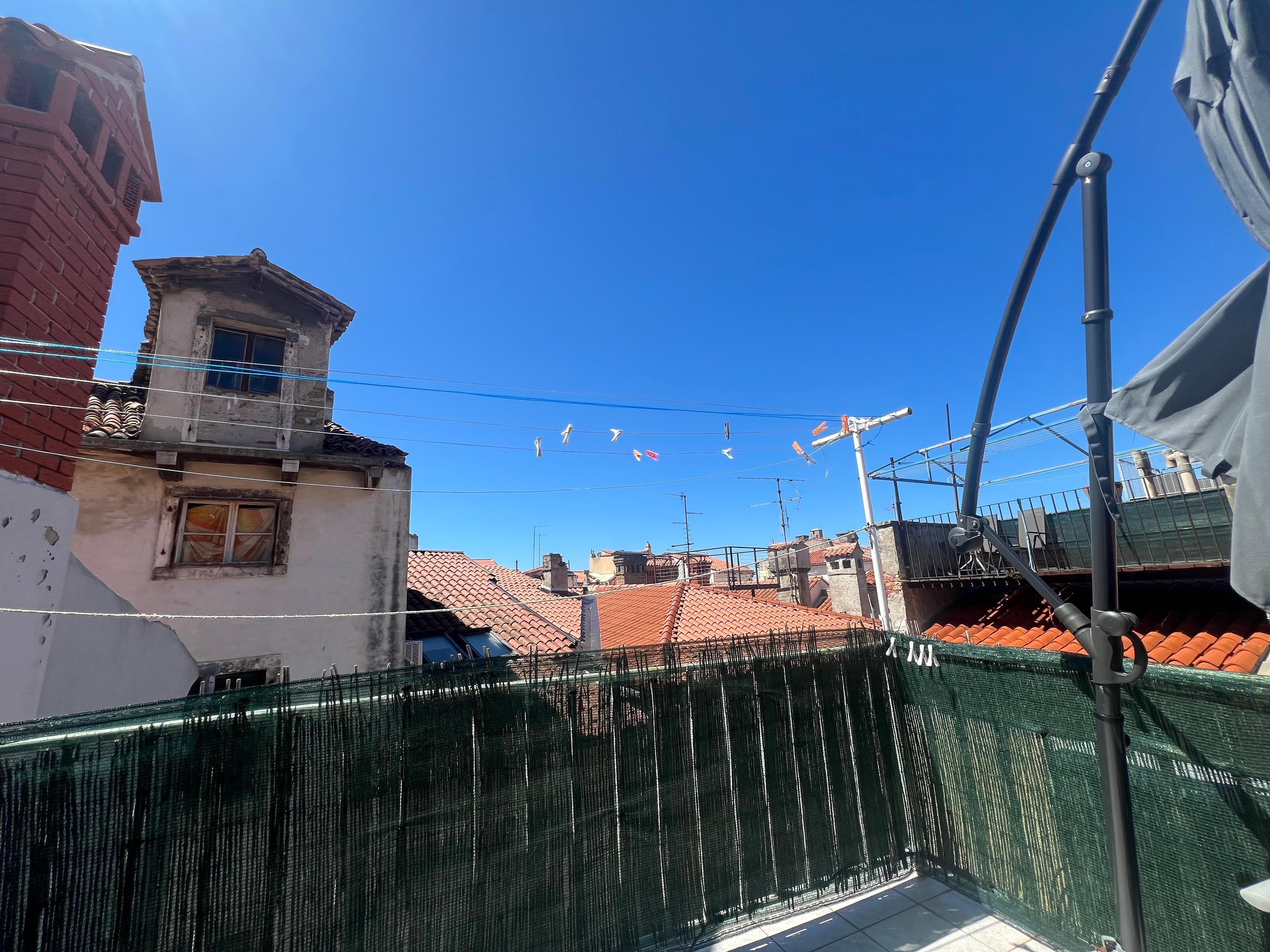 Aussicht von der Dachterasse