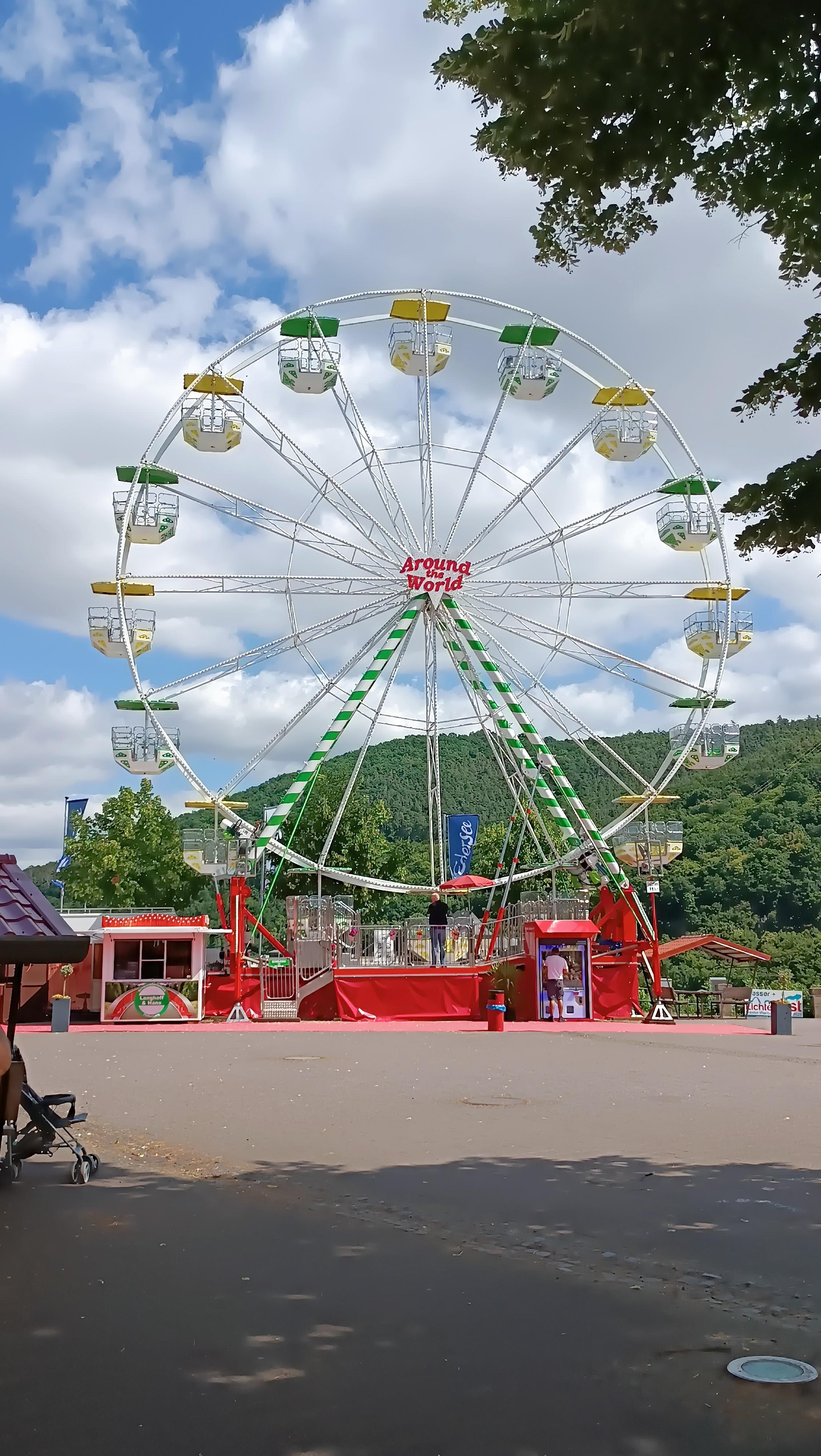 Blick vom Riesenrad lohnt sich