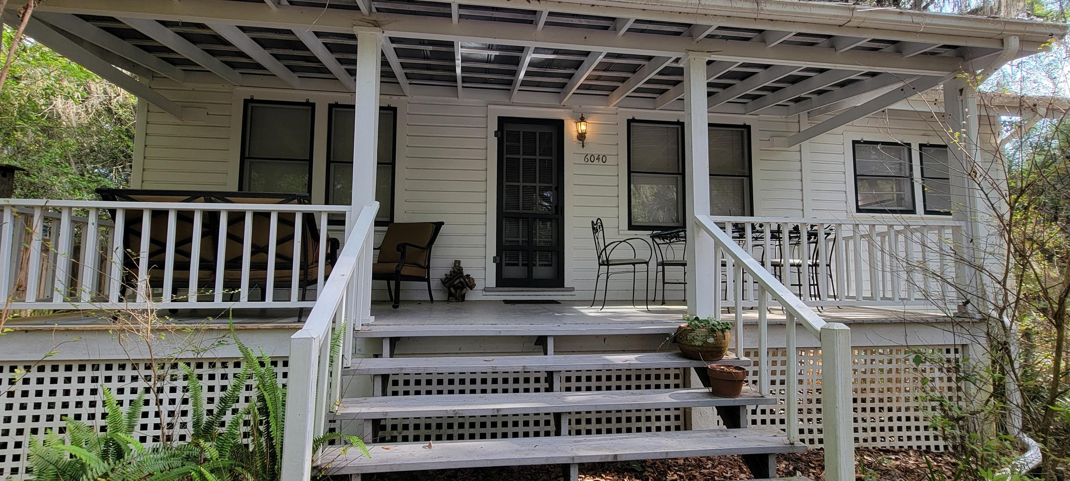 Great porch for dining and lounging.