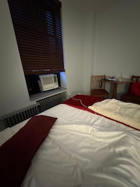 Room with window AC