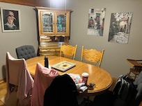 Dining room at the front of house