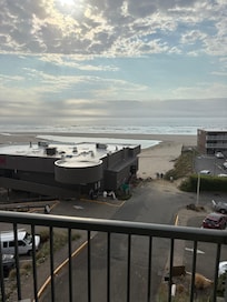 View from our balcony.