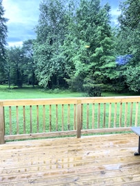 Back porch to our room.