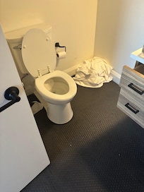 This is what we walked in to