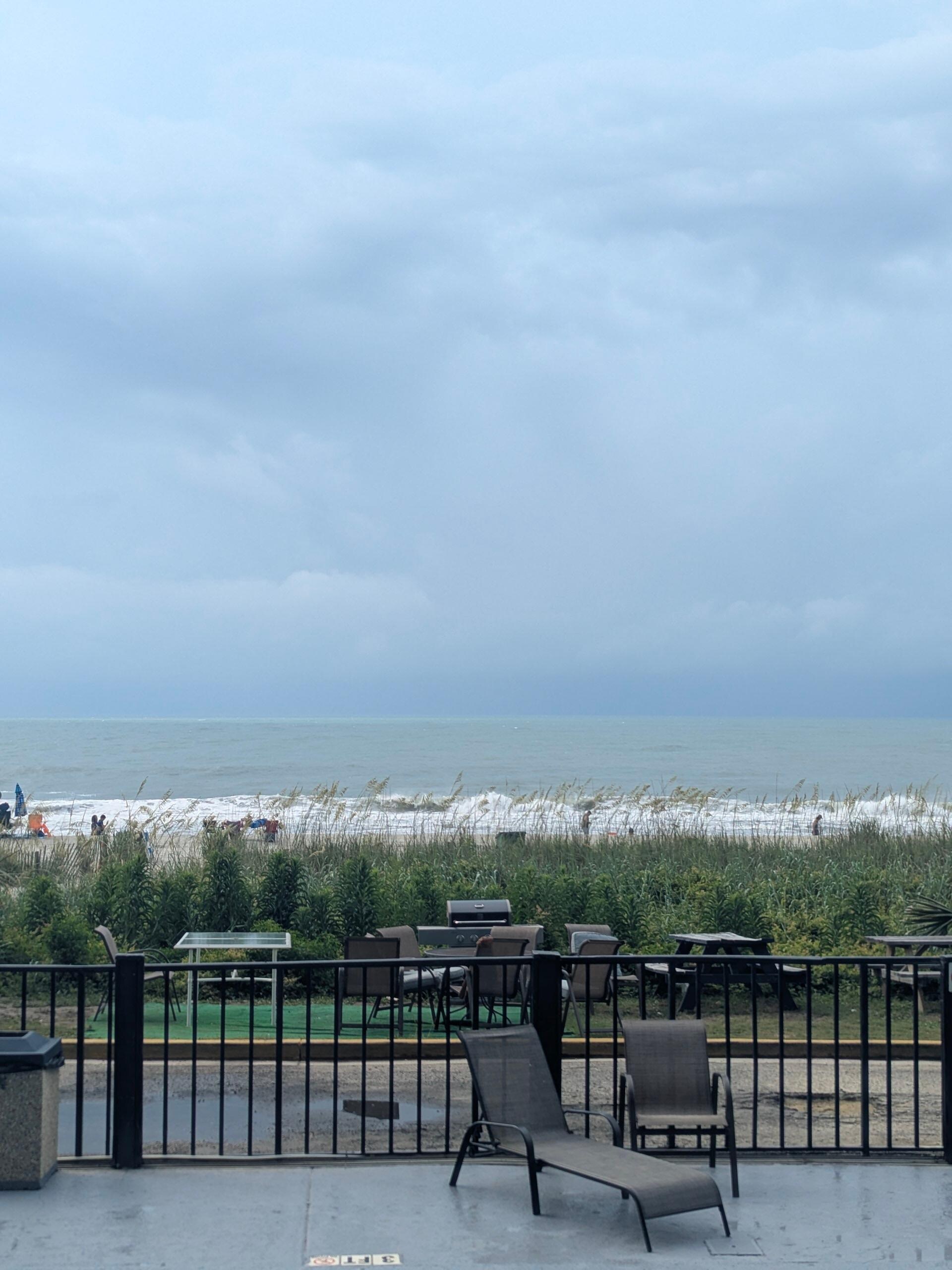 View from the balcony.
