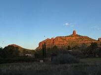 The beautiful view out back!