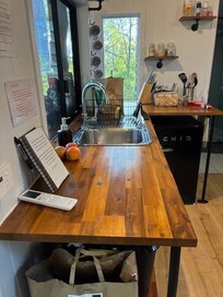 Everything is clean and spotless