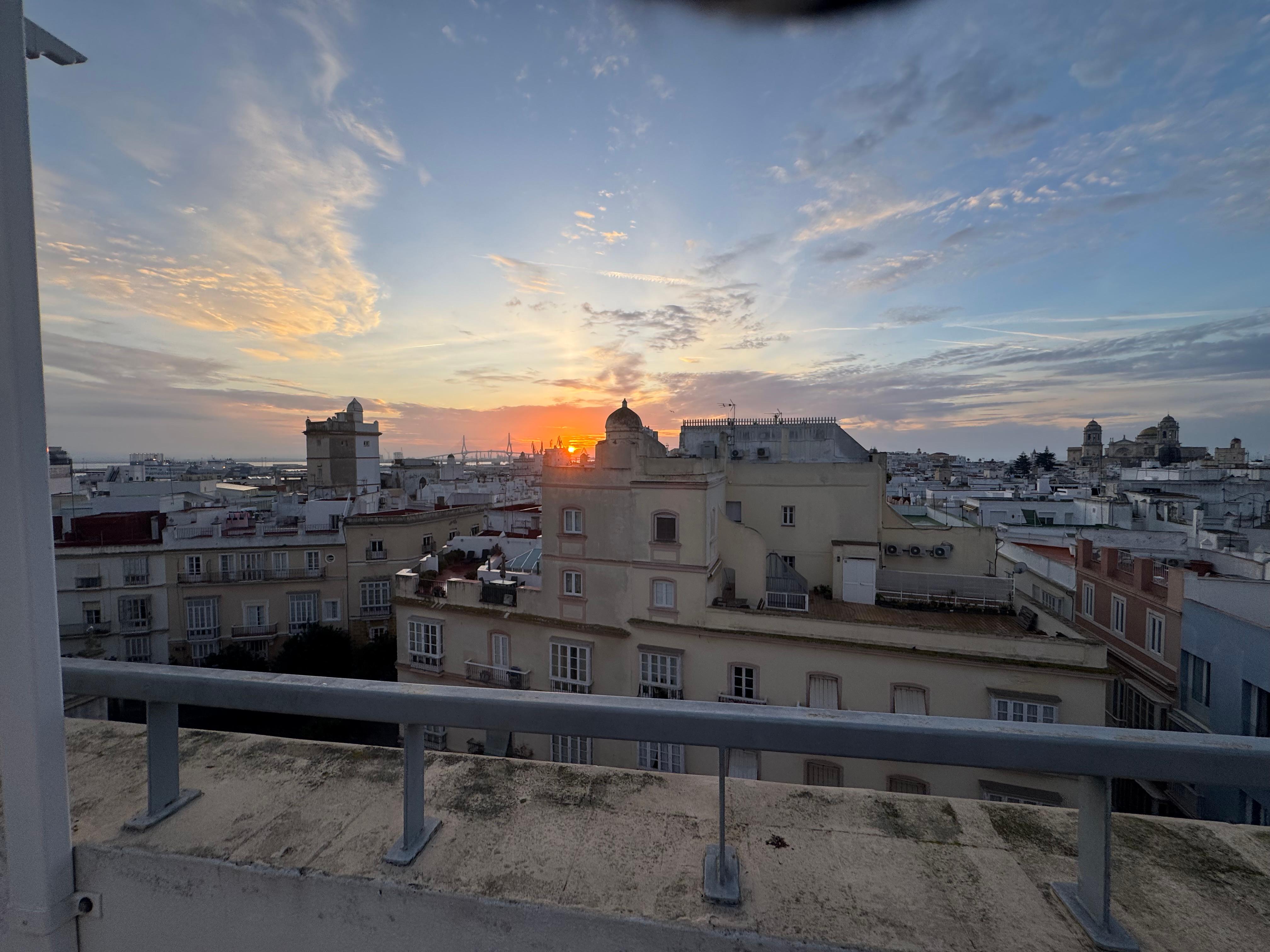 View from terrace 