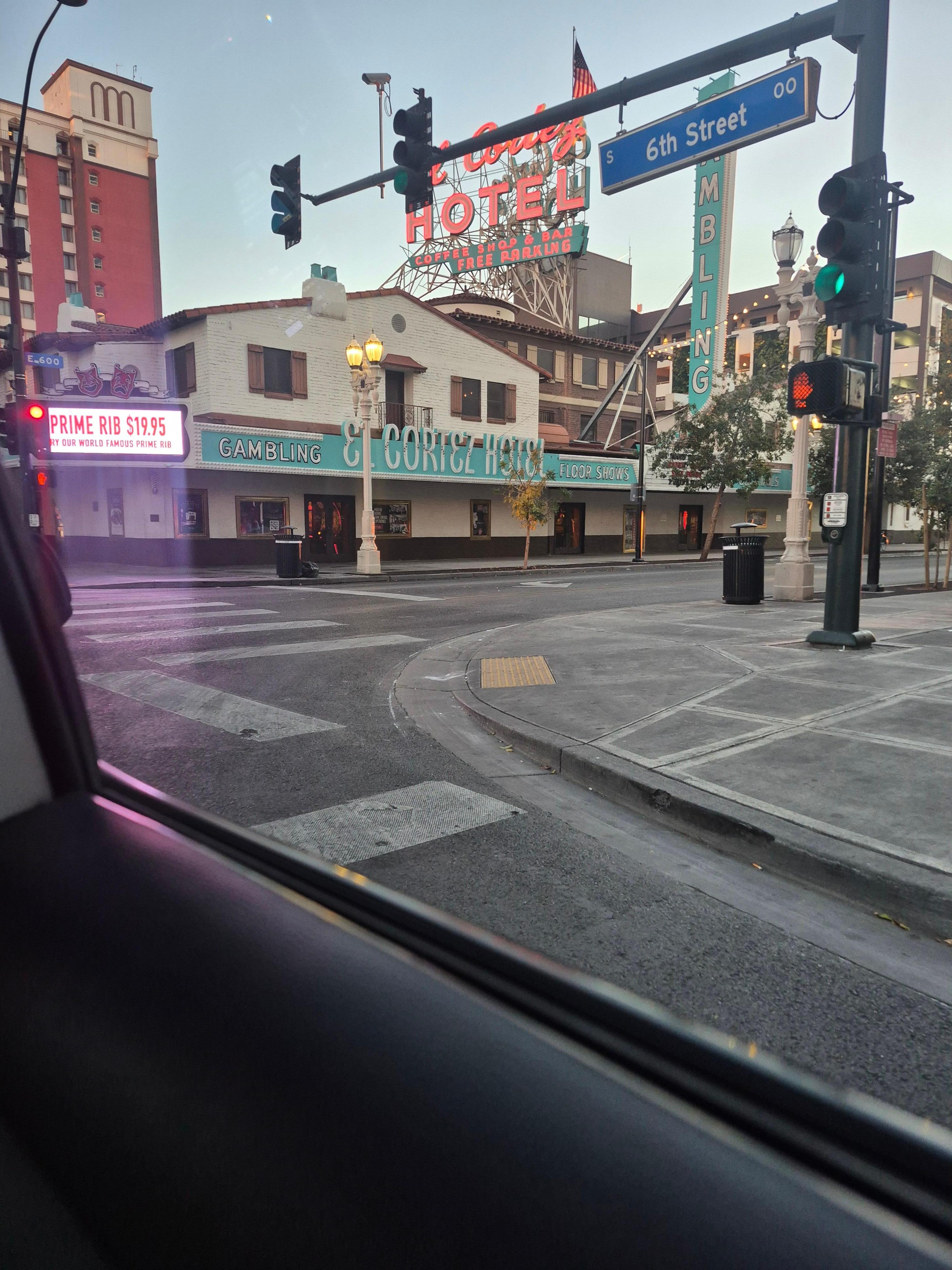 The short walk from door to freemont 