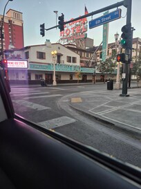 The short walk from door to freemont