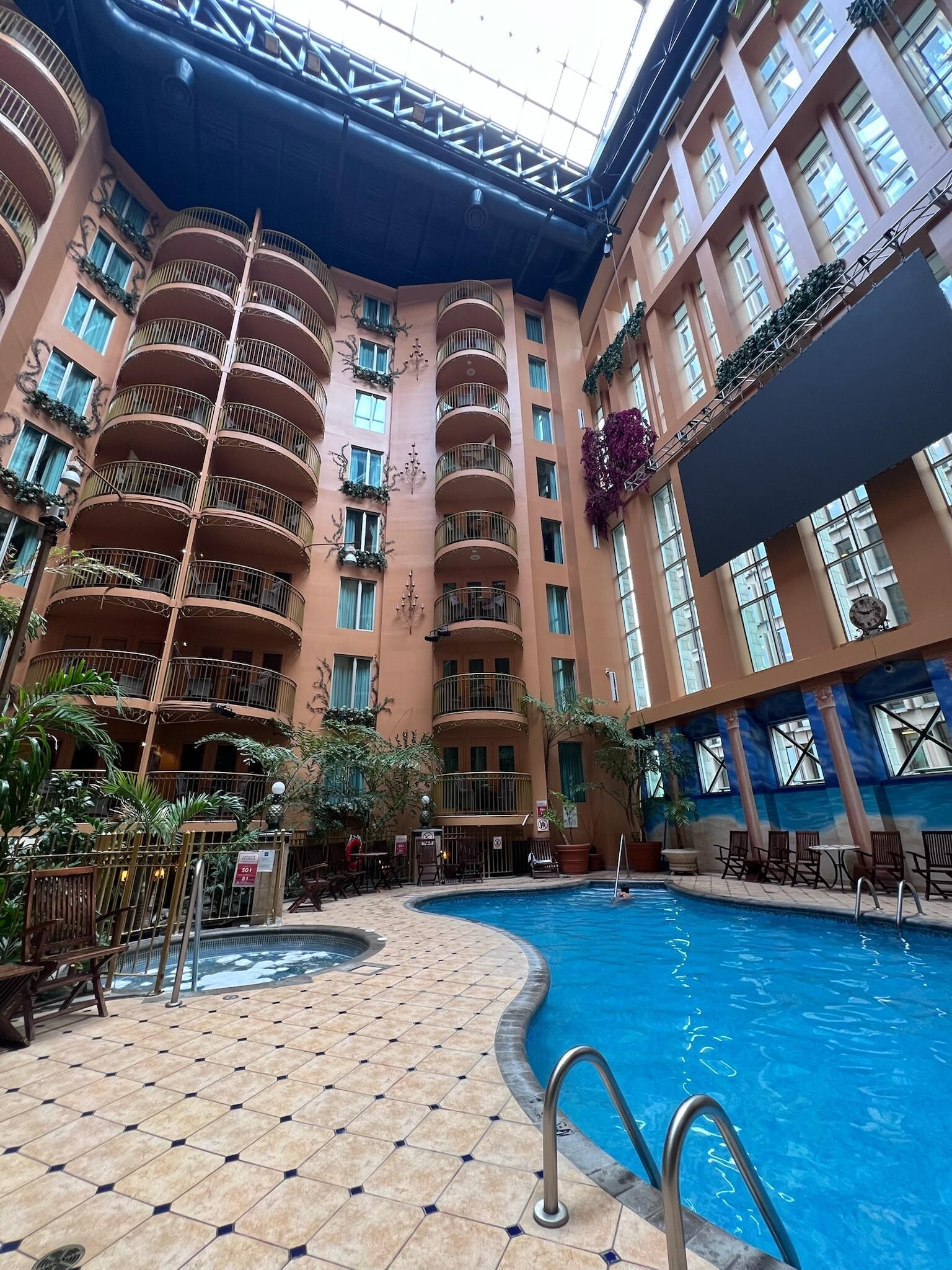 Pool and spa