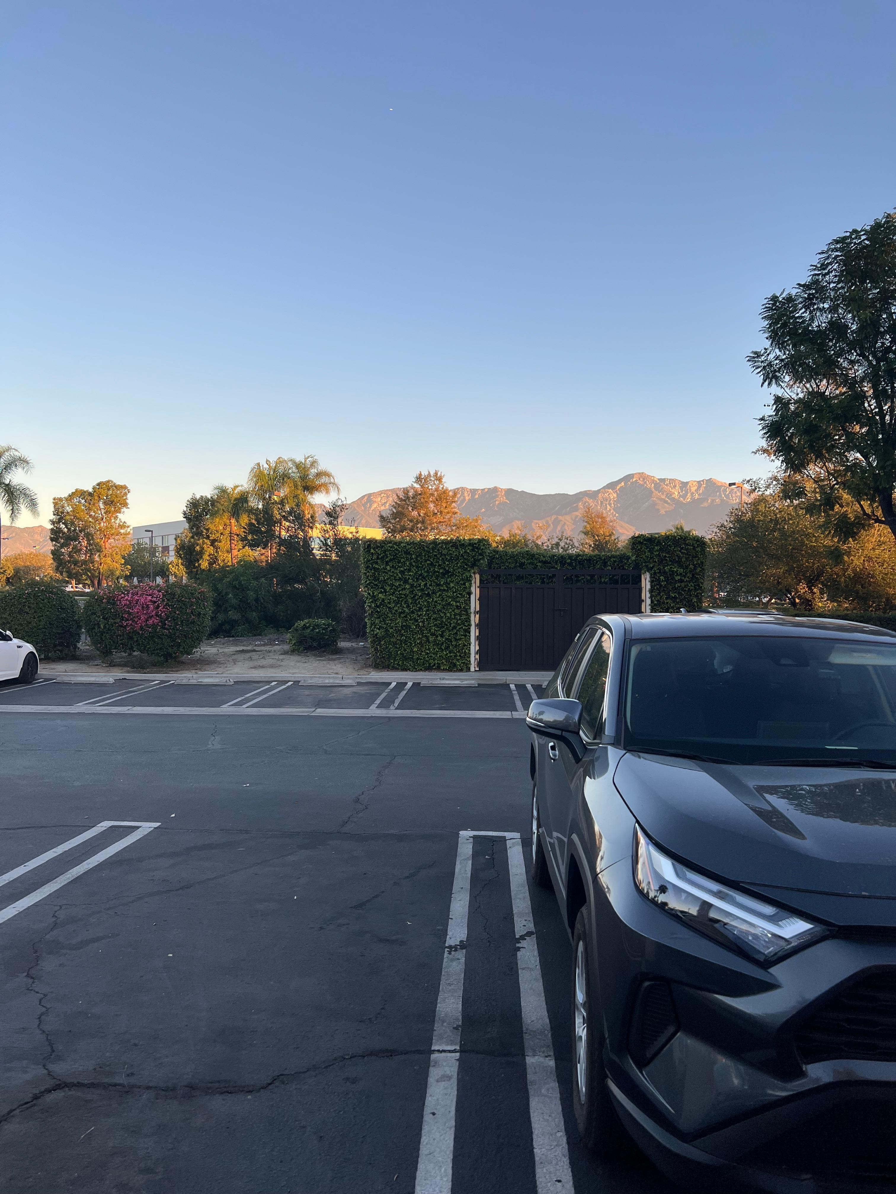 Great view of the mountains 