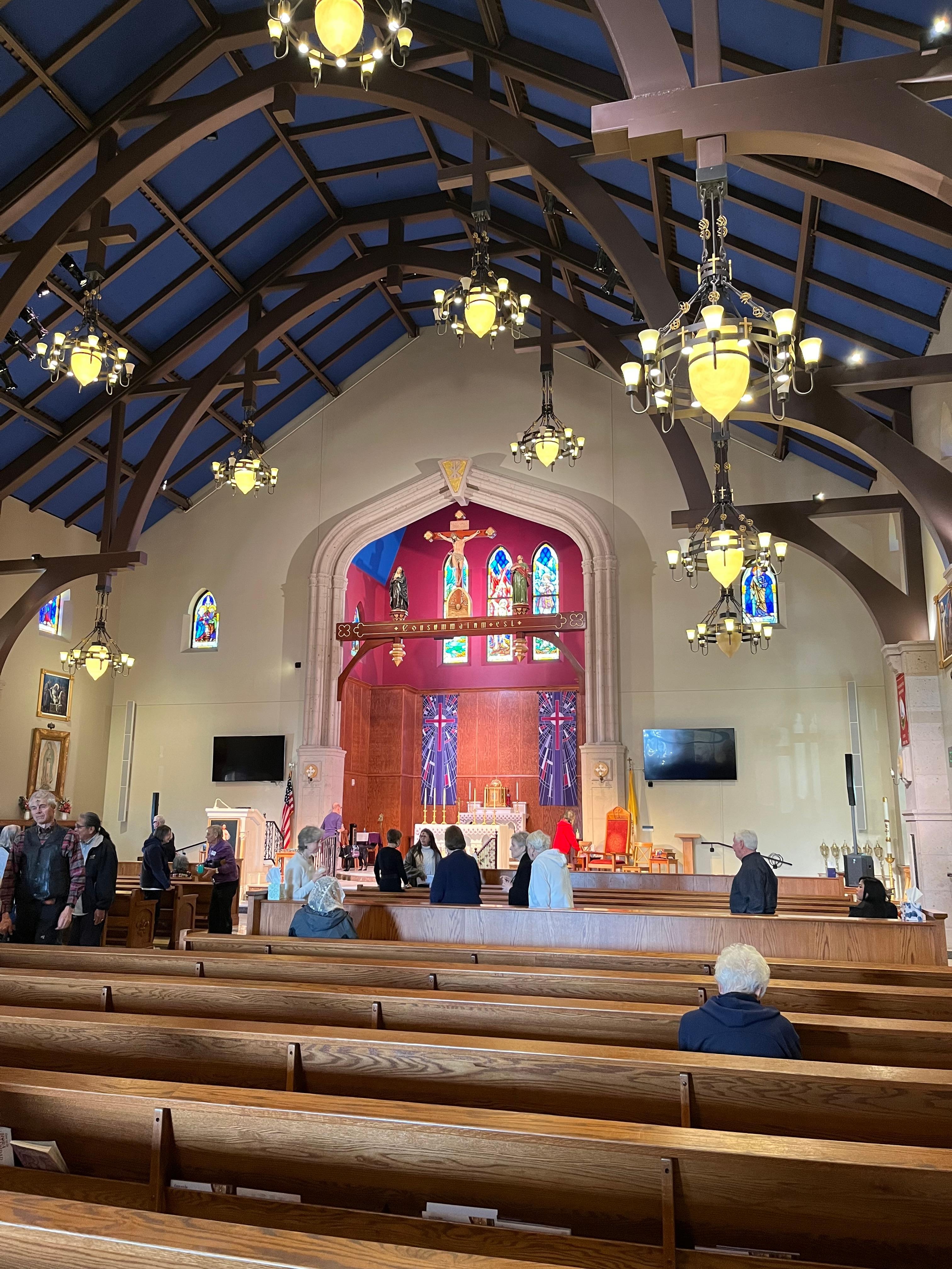 Beautiful Catholic Church 3 minutes away. 