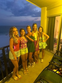 Our balcony had the best sunset & sunrise view