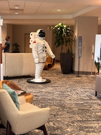 Part of the lobby.
