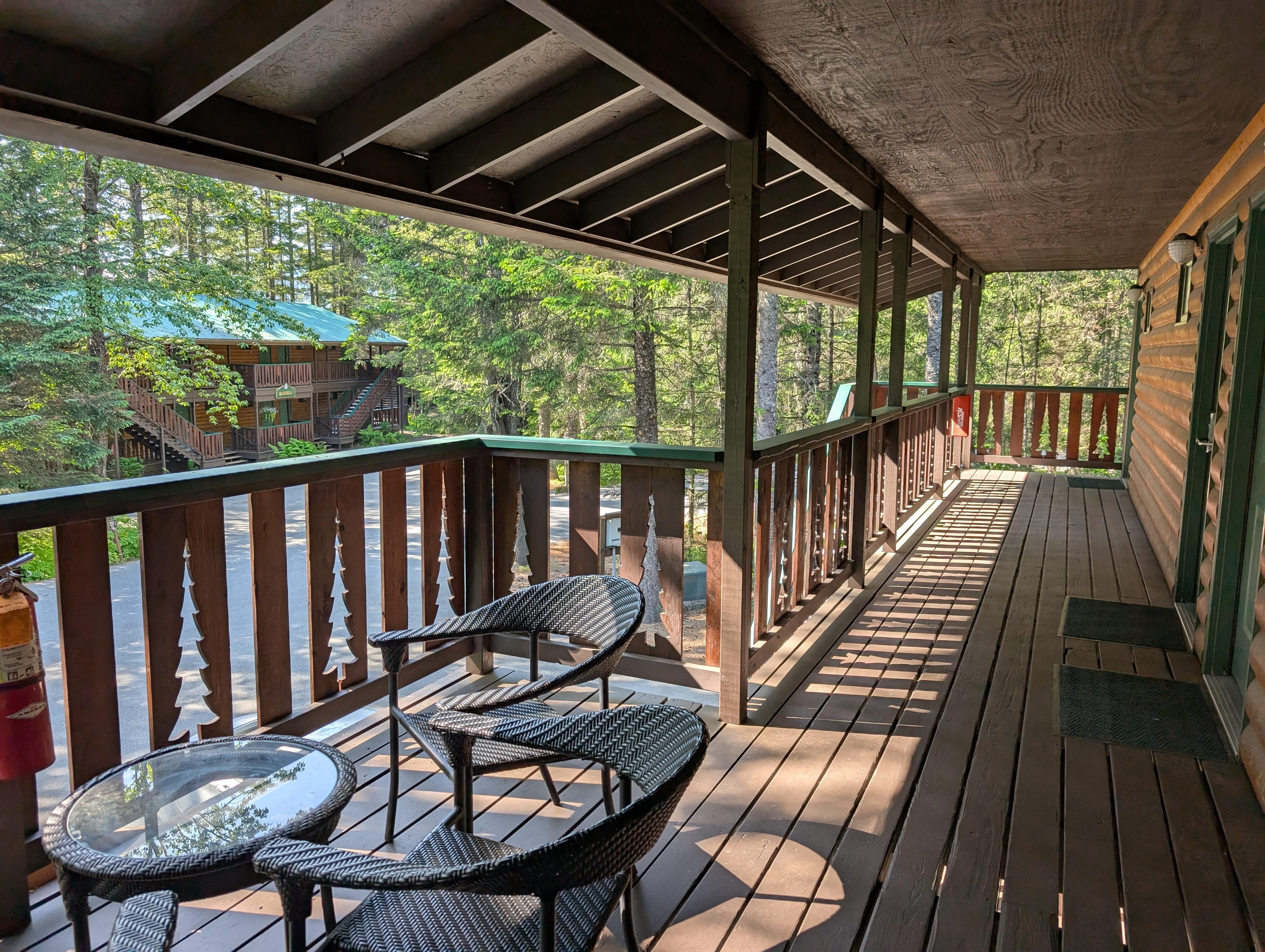 Outside seating