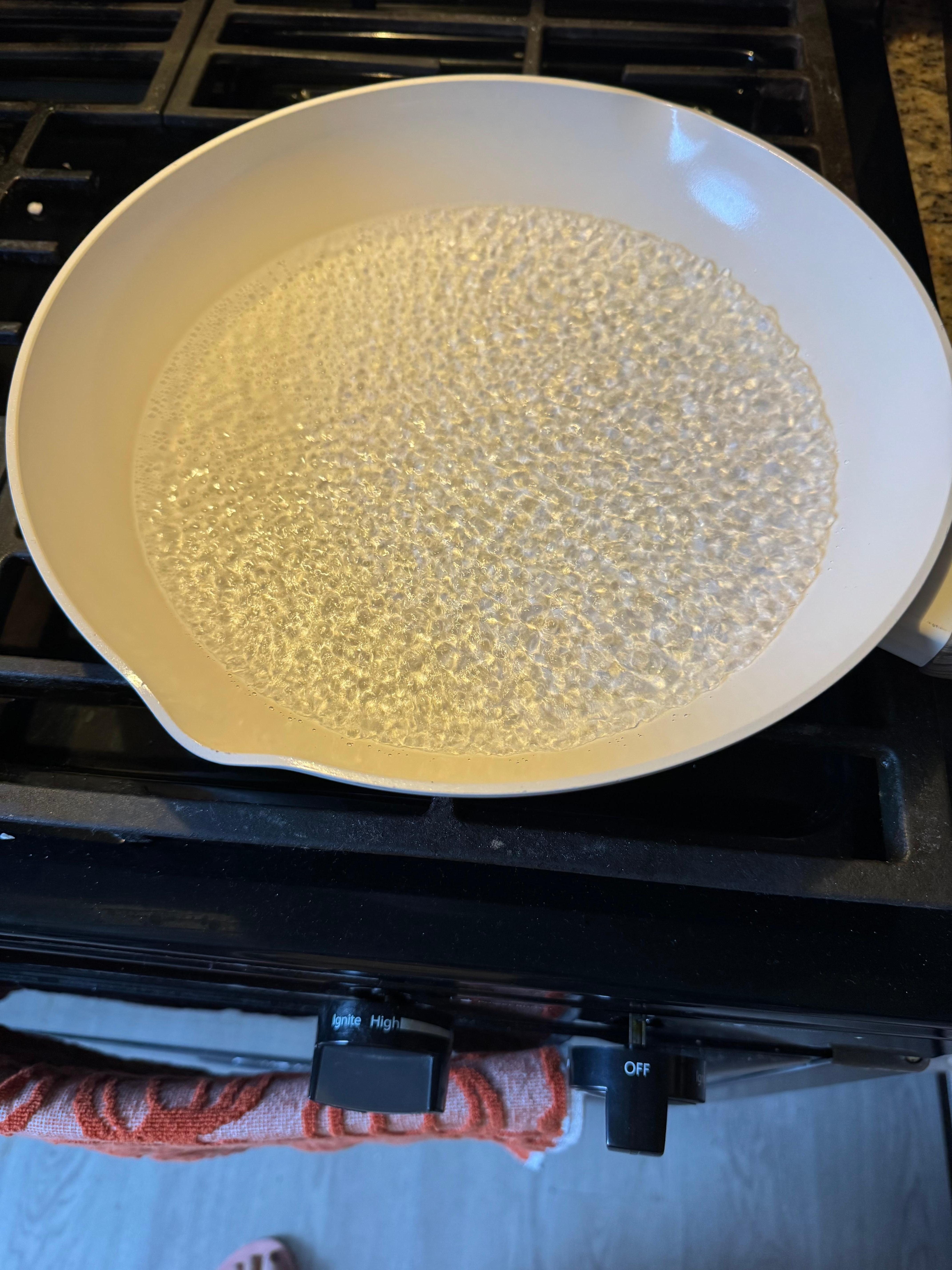 Boiling water for tea