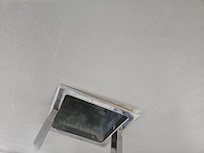 Toilet paper dispenser coming off the wall