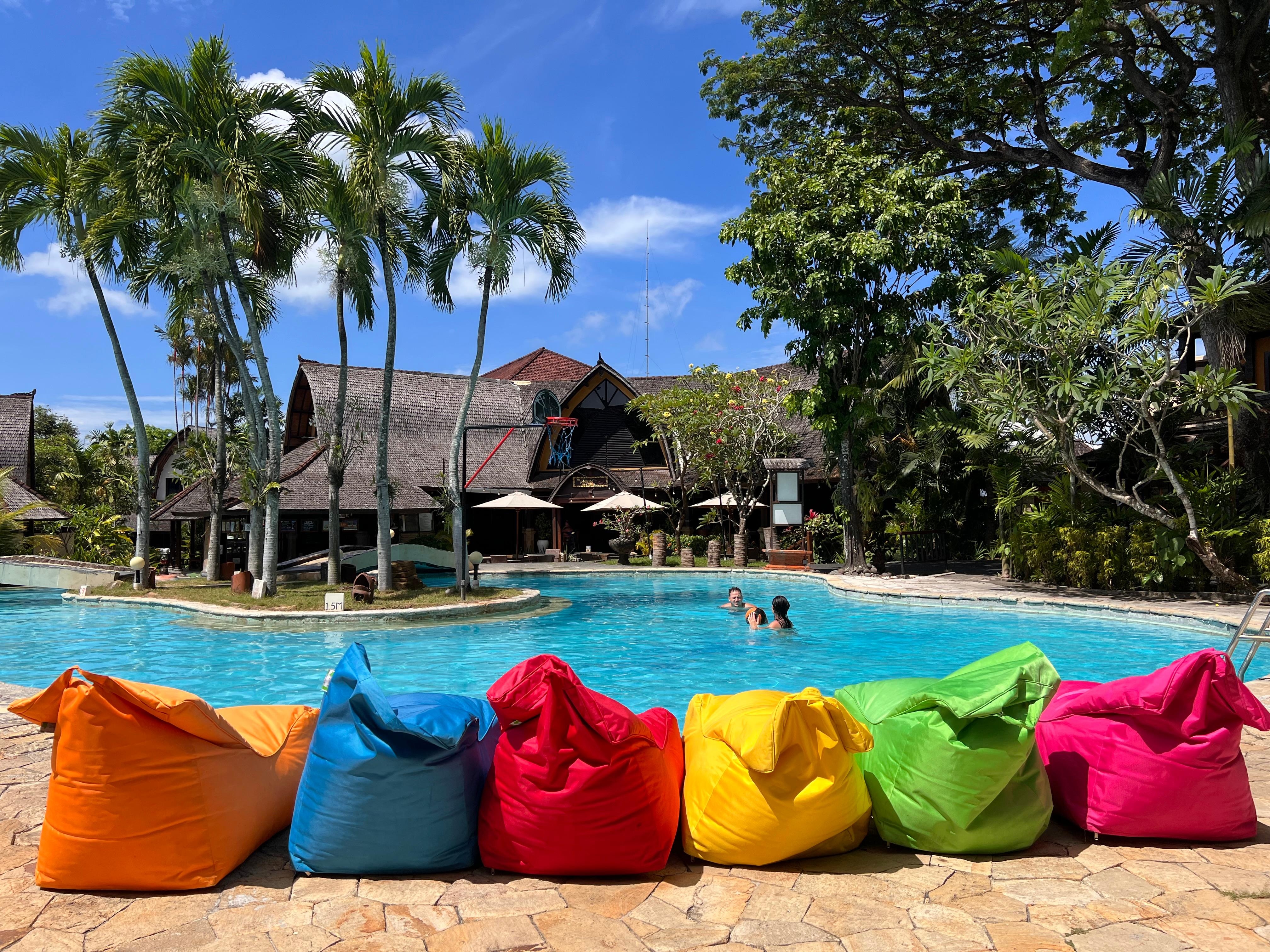 Pool area at Billa Lumbung 