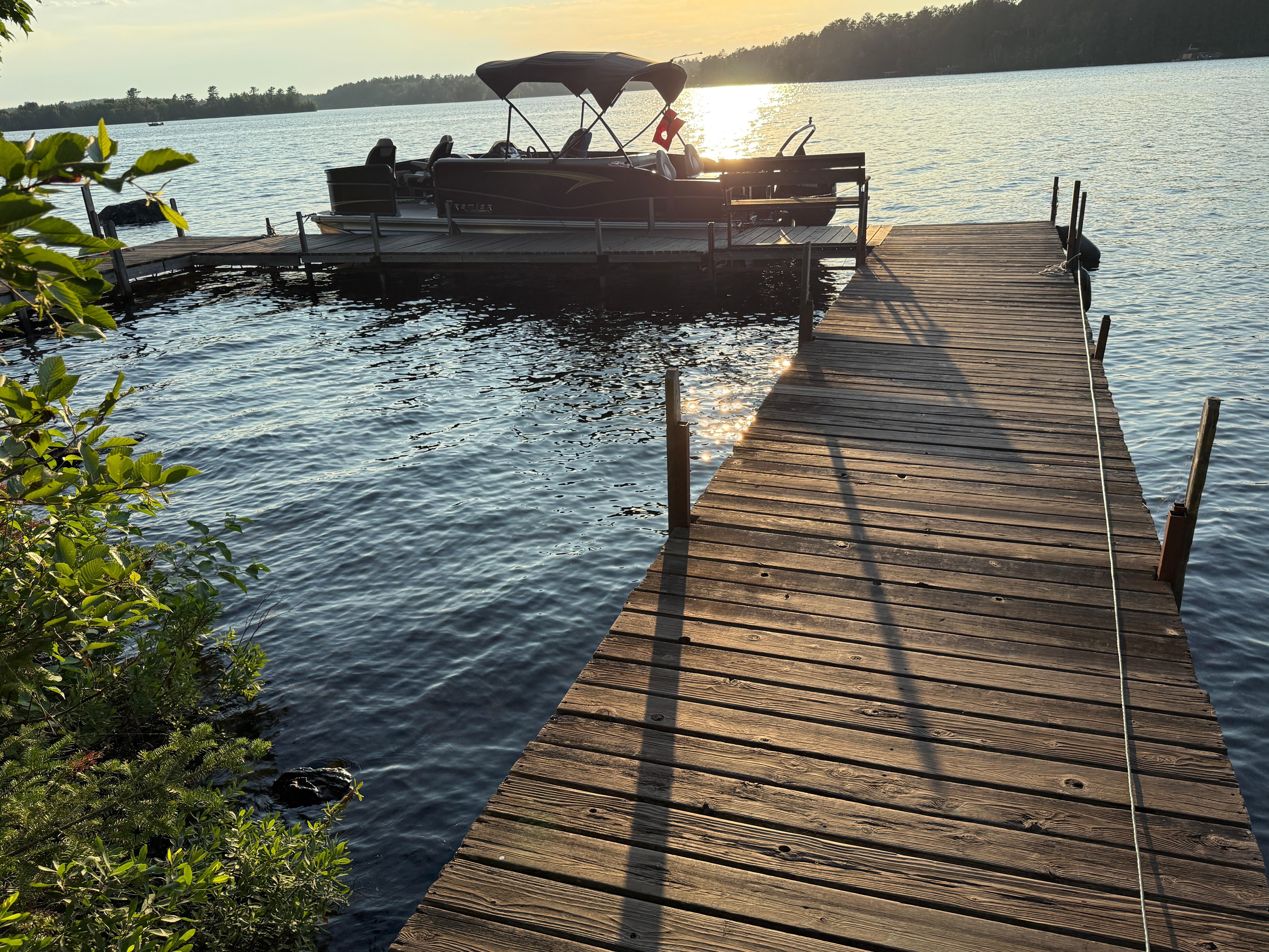 Dock for fishing and boating!