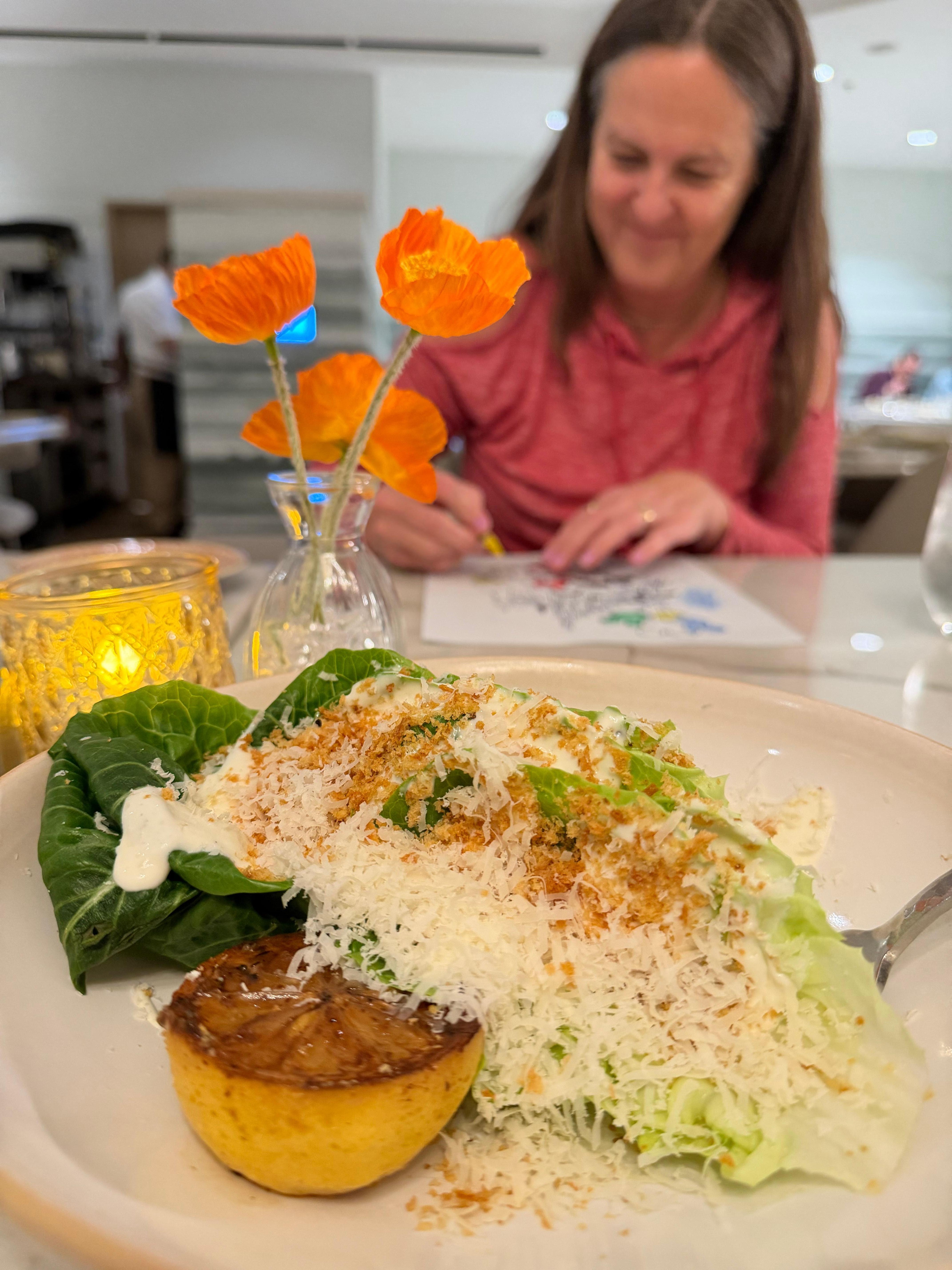 Poppy’s Cesar salad